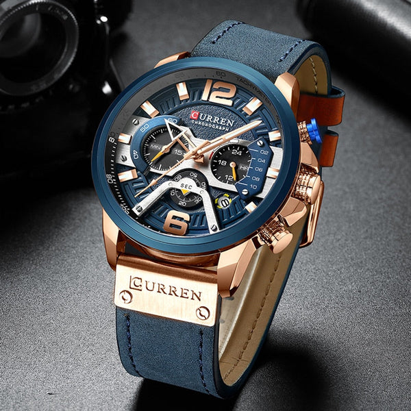 Curren 8329 Men’s Military Chronograph Watch – Currenstate Australia