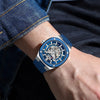 Curren 8485 Men’s Mechanical Skeleton Watch – Currenstate Australia