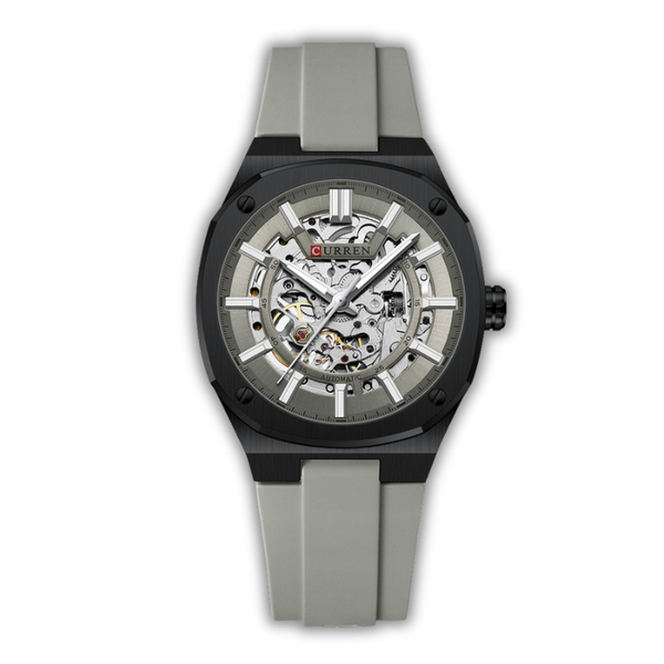 Curren 8485 Men’s Mechanical Skeleton Watch – Currenstate Australia