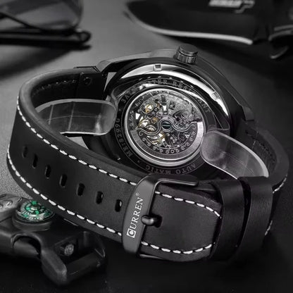 Curren 8299 – Automatic Skeleton Watch