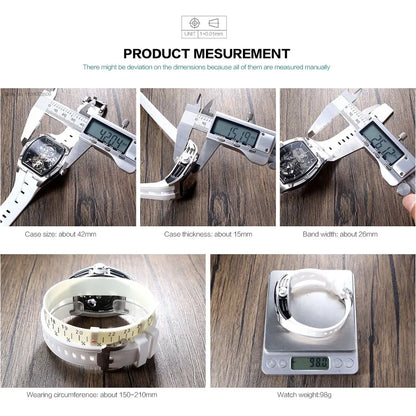 Megir MN2242GWE-1 – Automatic Skeleton Watch