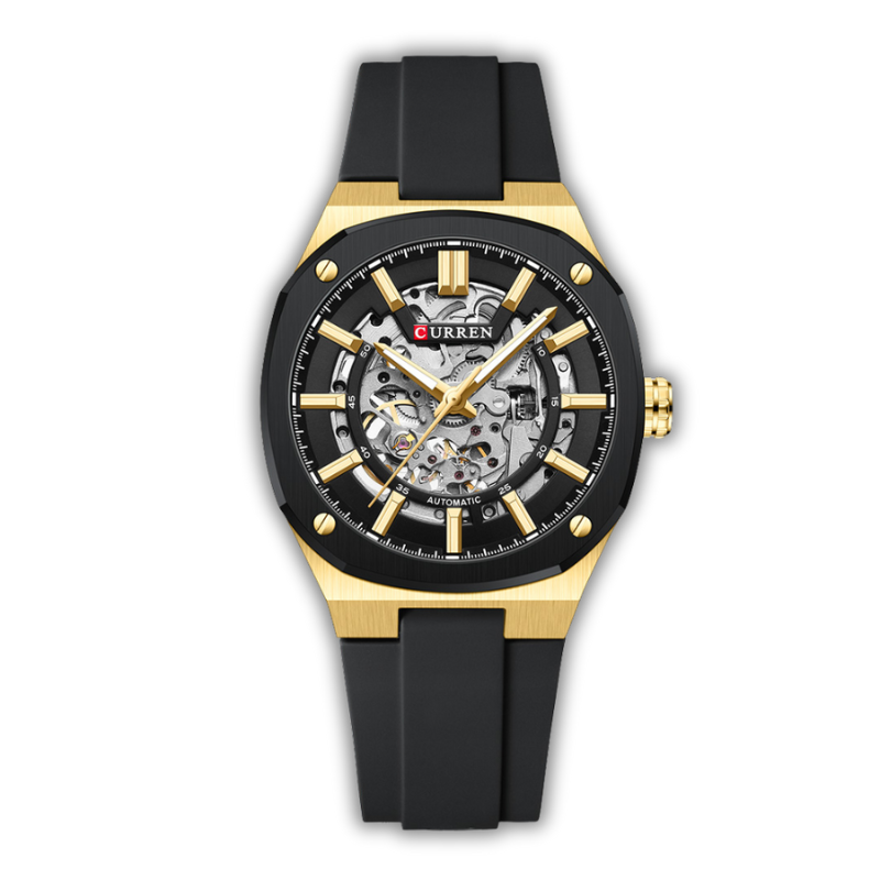 Curren 8485 – Mechanical Skeleton Watch